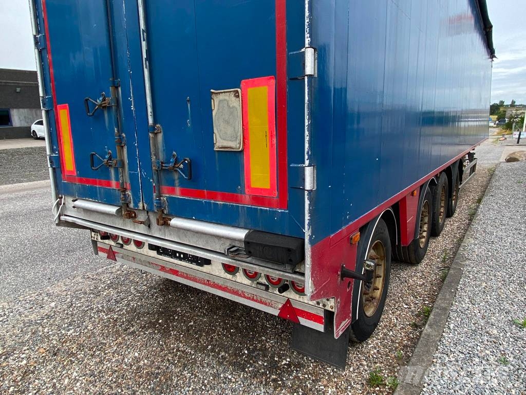 AMT 4 akslet 91 m3 walking floor trailer Kustīgo grīdu puspiekabes