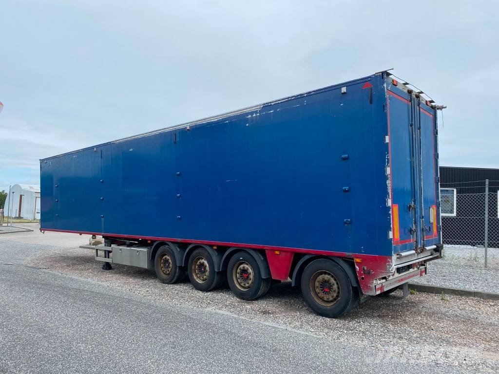 AMT 4 akslet 91 m3 walking floor trailer Kustīgo grīdu puspiekabes