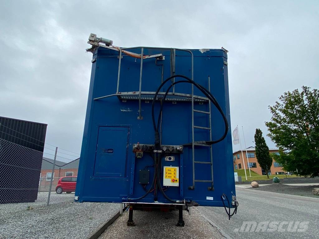 AMT 4 akslet 91 m3 walking floor trailer Kustīgo grīdu puspiekabes
