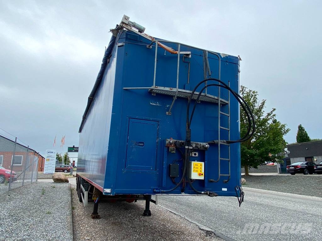 AMT 4 akslet 91 m3 walking floor trailer Kustīgo grīdu puspiekabes