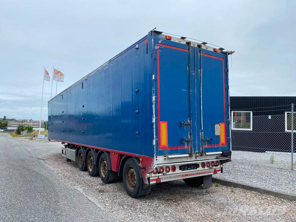 AMT 4 akslet 91 m3 walking floor trailer Kustīgo grīdu puspiekabes