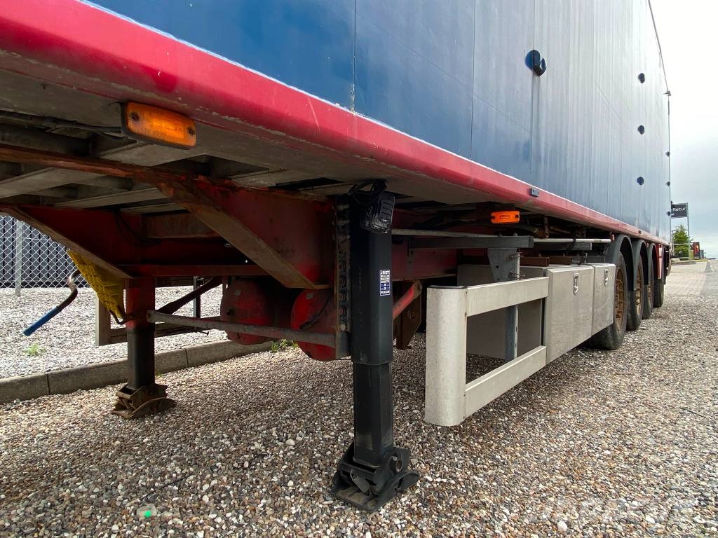 AMT 4 akslet 91 m3 walking floor trailer Kustīgo grīdu puspiekabes