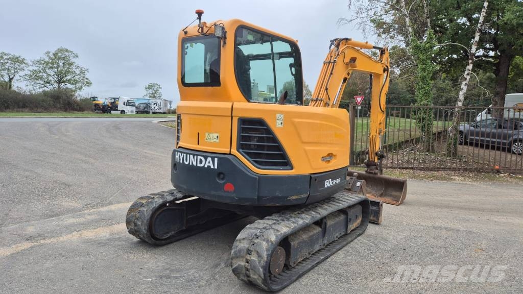Hyundai Robex 60 CR-9 Mini bagri <7t