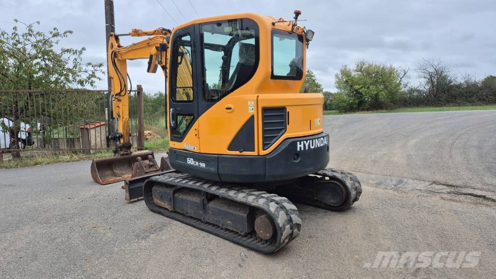Hyundai Robex 60 CR-9 Mini bagri <7t