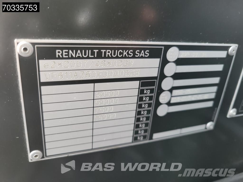 Renault T 480 4X2 SleeperCab Retarder 2x Tanks Standklima Ťahače