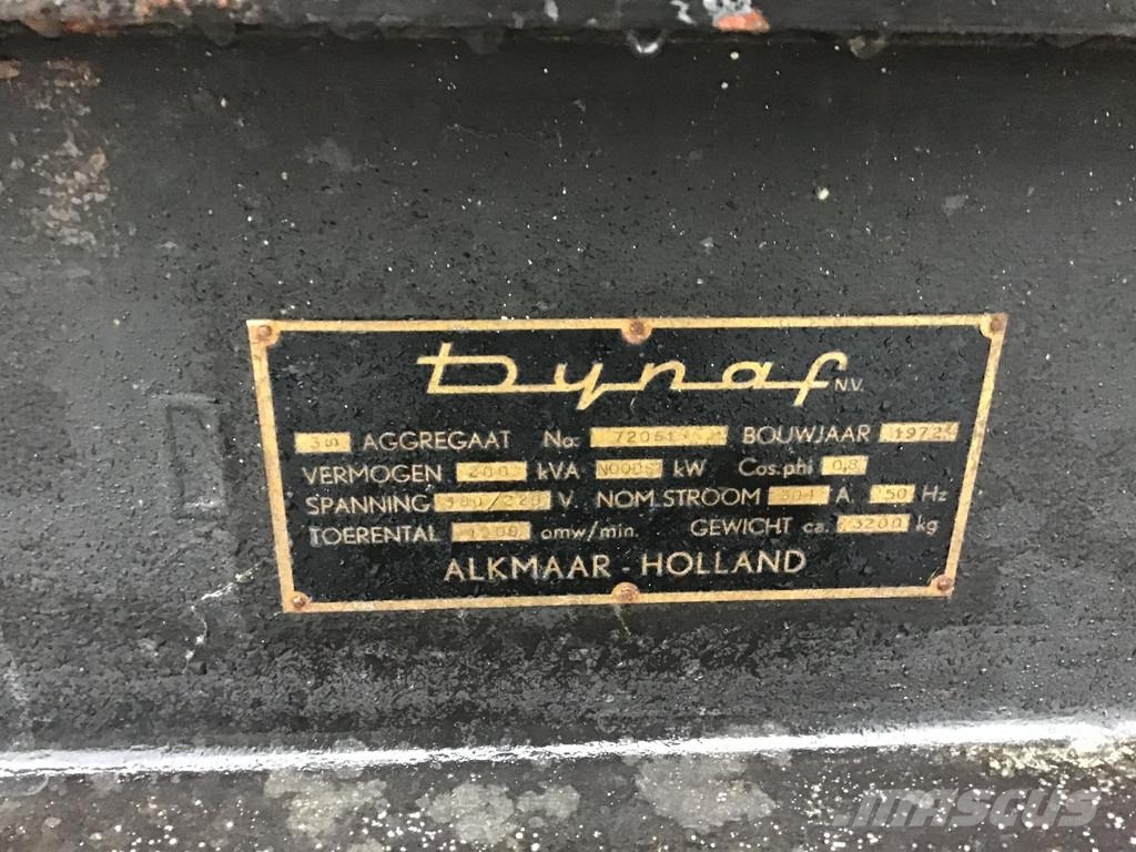Volvo TAD120A GENERATOR 200KVA USED Dizel generatori