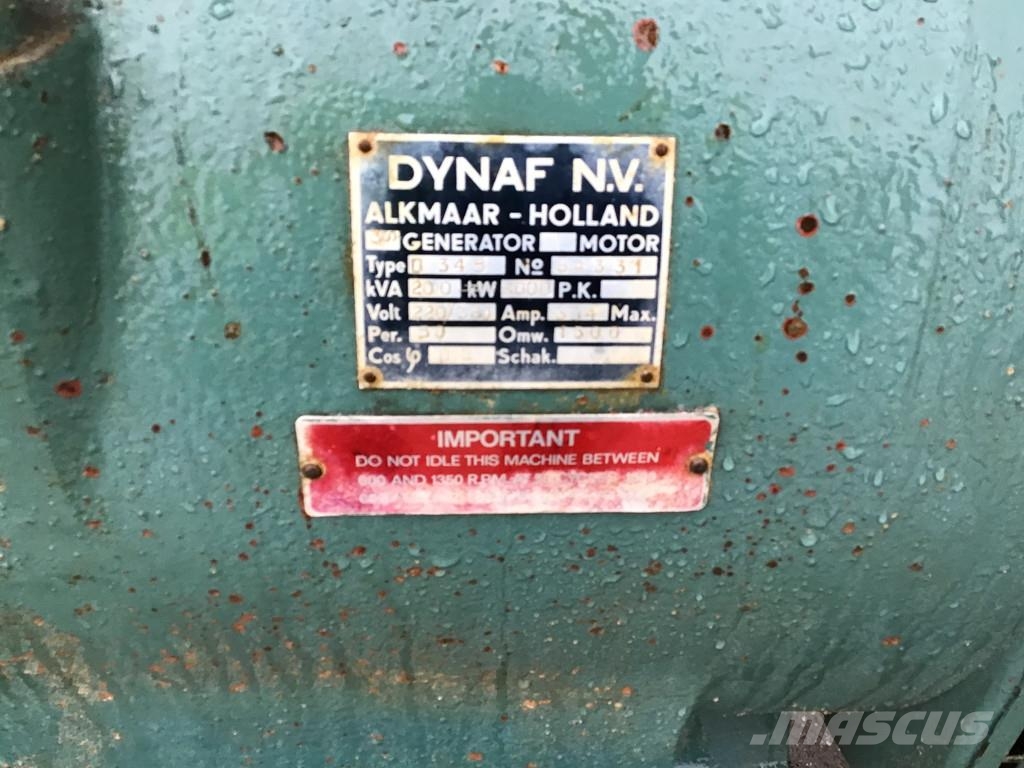 Volvo TAD120A GENERATOR 200KVA USED Dizel generatori