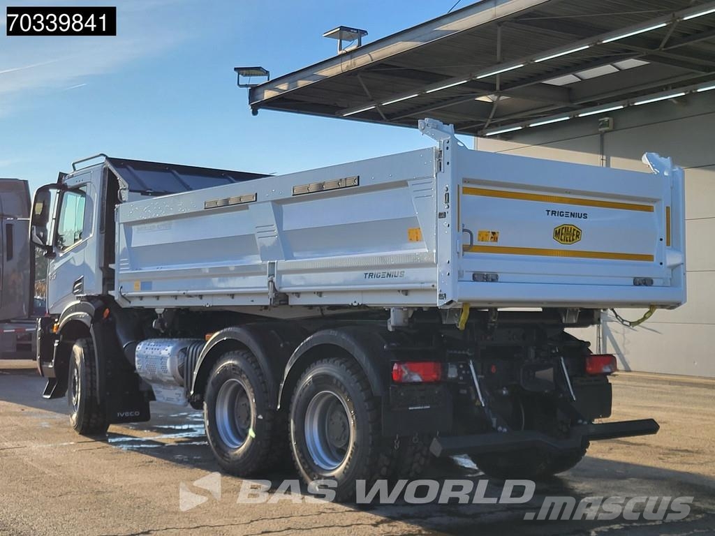 Iveco X-Way 540 6X4 NEW! MEILLER D316 Trigenius 3-way ti Platte bakwagens