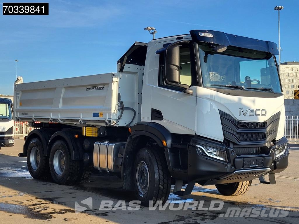 Iveco X-Way 540 6X4 NEW! MEILLER D316 Trigenius 3-way ti Platte bakwagens