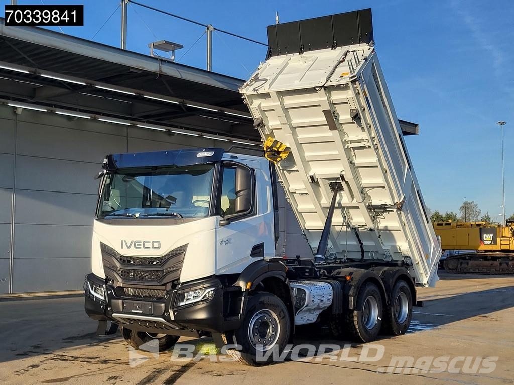 Iveco X-Way 540 6X4 NEW! MEILLER D316 Trigenius 3-way ti Platte bakwagens