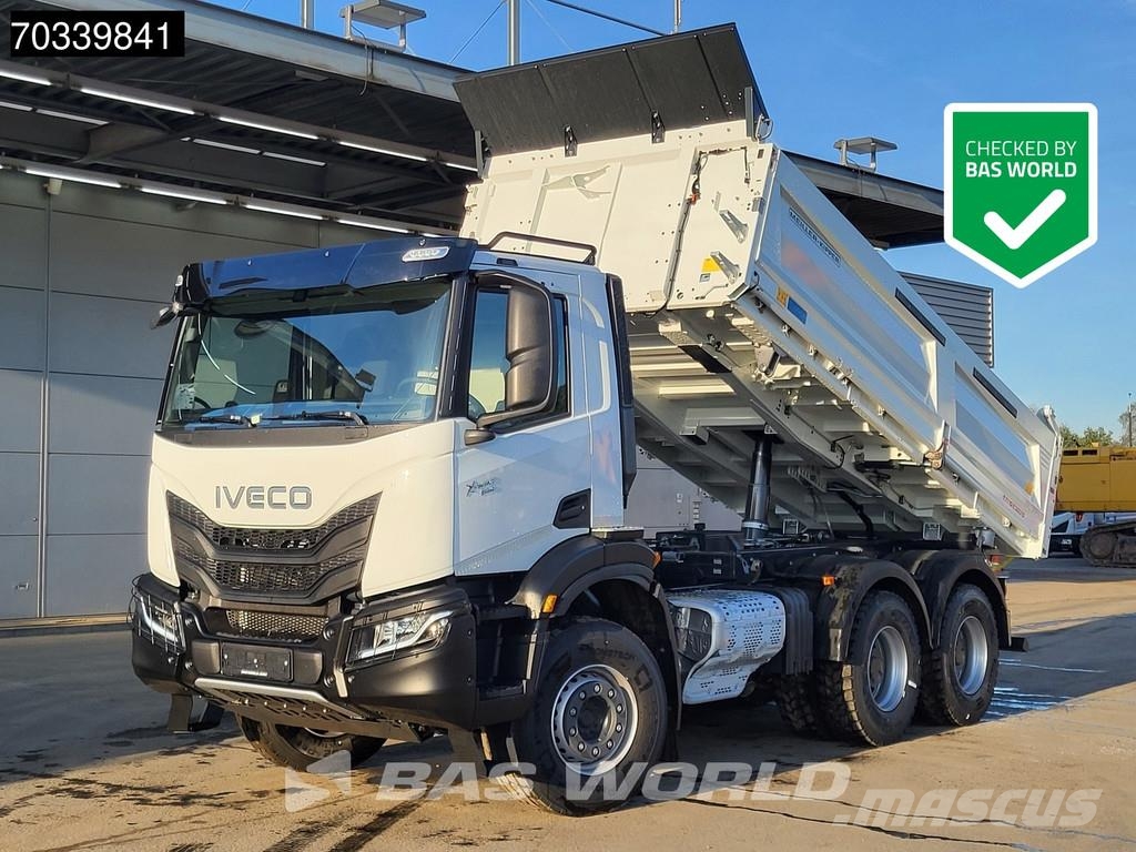 Iveco X-Way 540 6X4 NEW! MEILLER D316 Trigenius 3-way ti Platte bakwagens