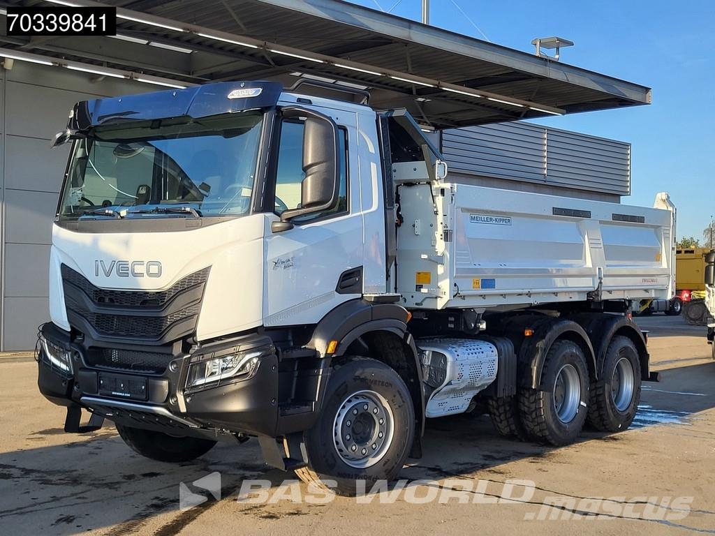Iveco X-Way 540 6X4 NEW! MEILLER D316 Trigenius 3-way ti Platte bakwagens