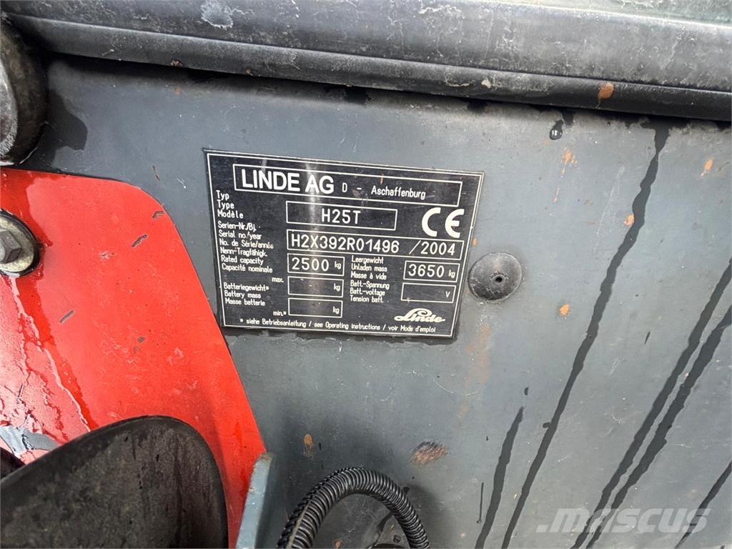 Linde H25T Carrelli elevatori GPL