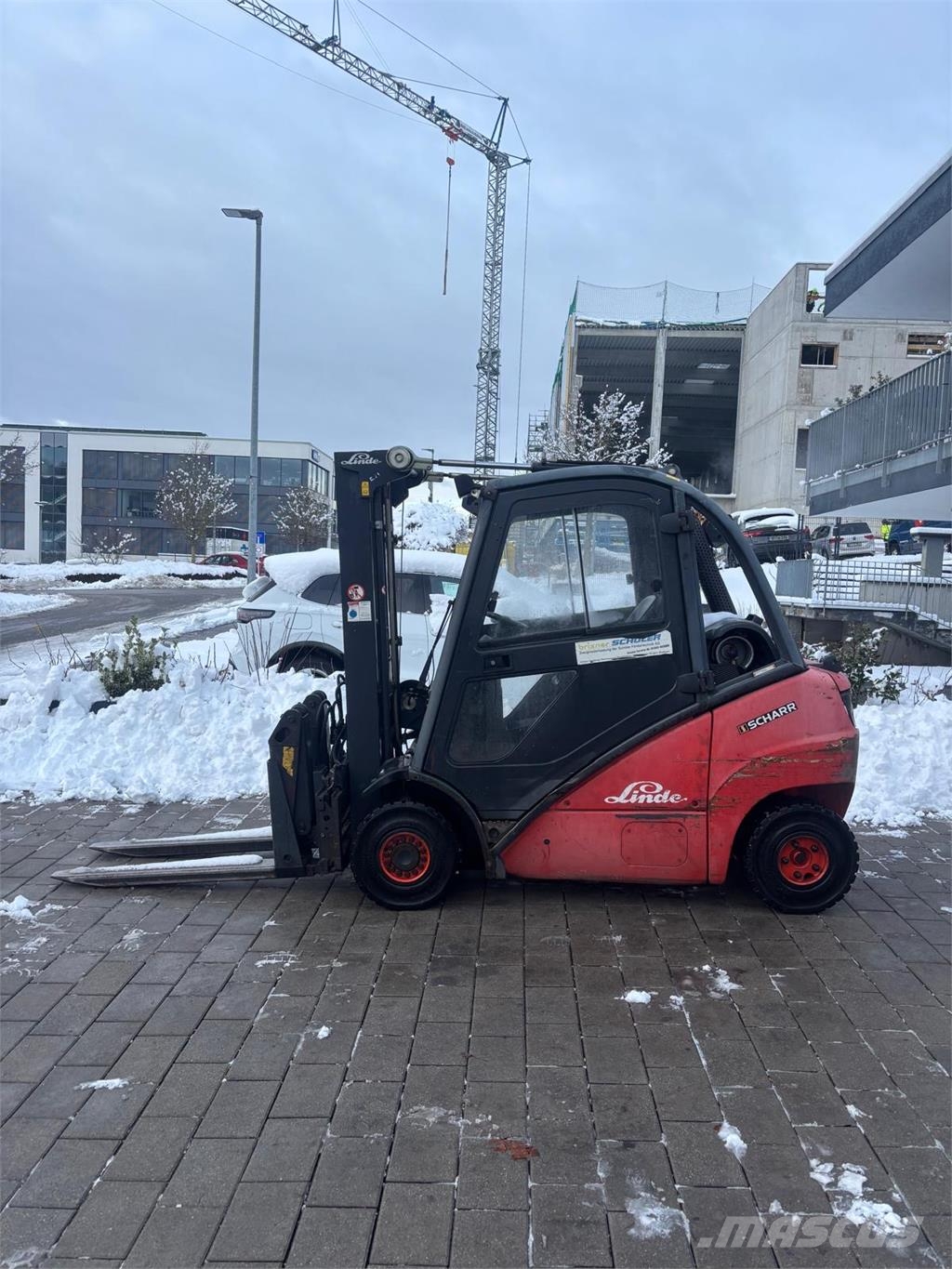 Linde H25T Plinski viličarji