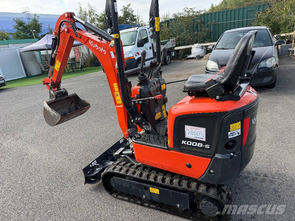 Kubota K 008-5 Mini excavadoras < 7t