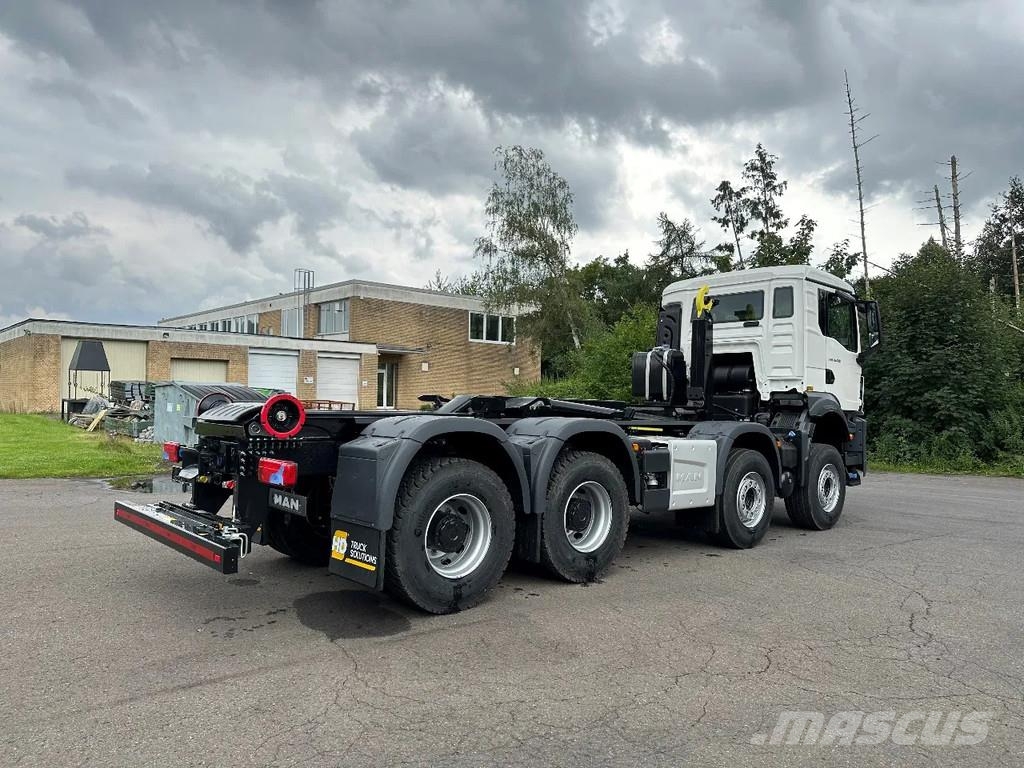 MAN TGS 35.480 MAN TGS 35.480 8x4 Euro6e Hiab MultLift Hook lift trucks