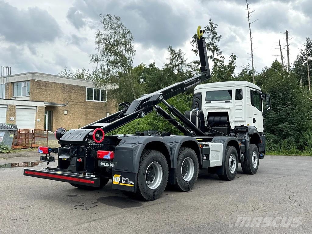 MAN TGS 35.480 MAN TGS 35.480 8x4 Euro6e Hiab MultLift 工程吊钩车