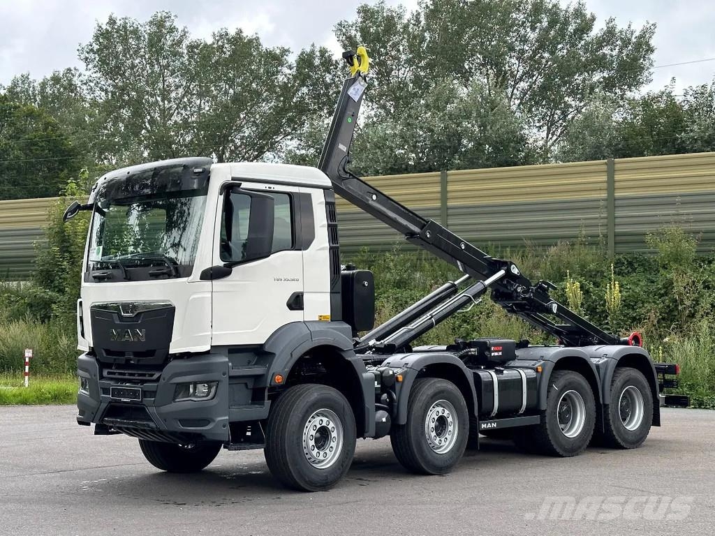 MAN TGS 35.480 MAN TGS 35.480 8x4 Euro6e Hiab MultLift Hook lift trucks
