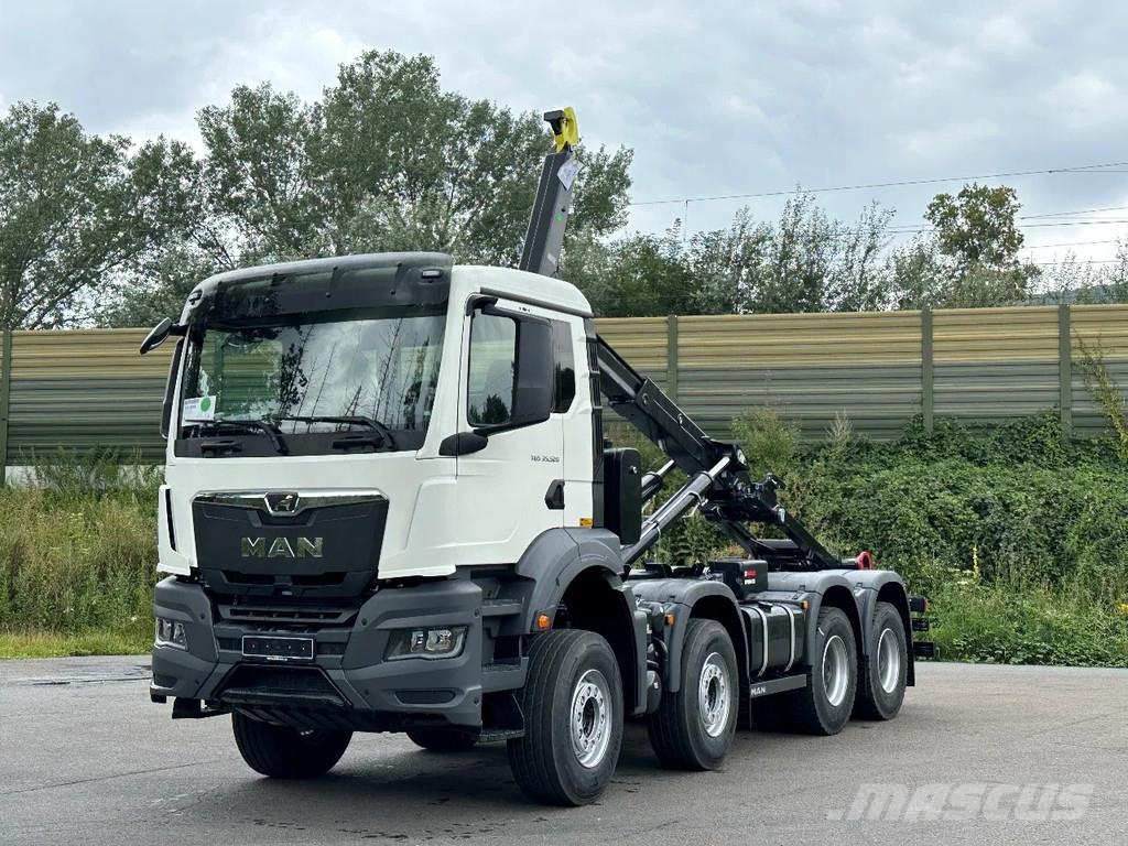 MAN TGS 35.480 MAN TGS 35.480 8x4 Euro6e Hiab MultLift Hook lift trucks