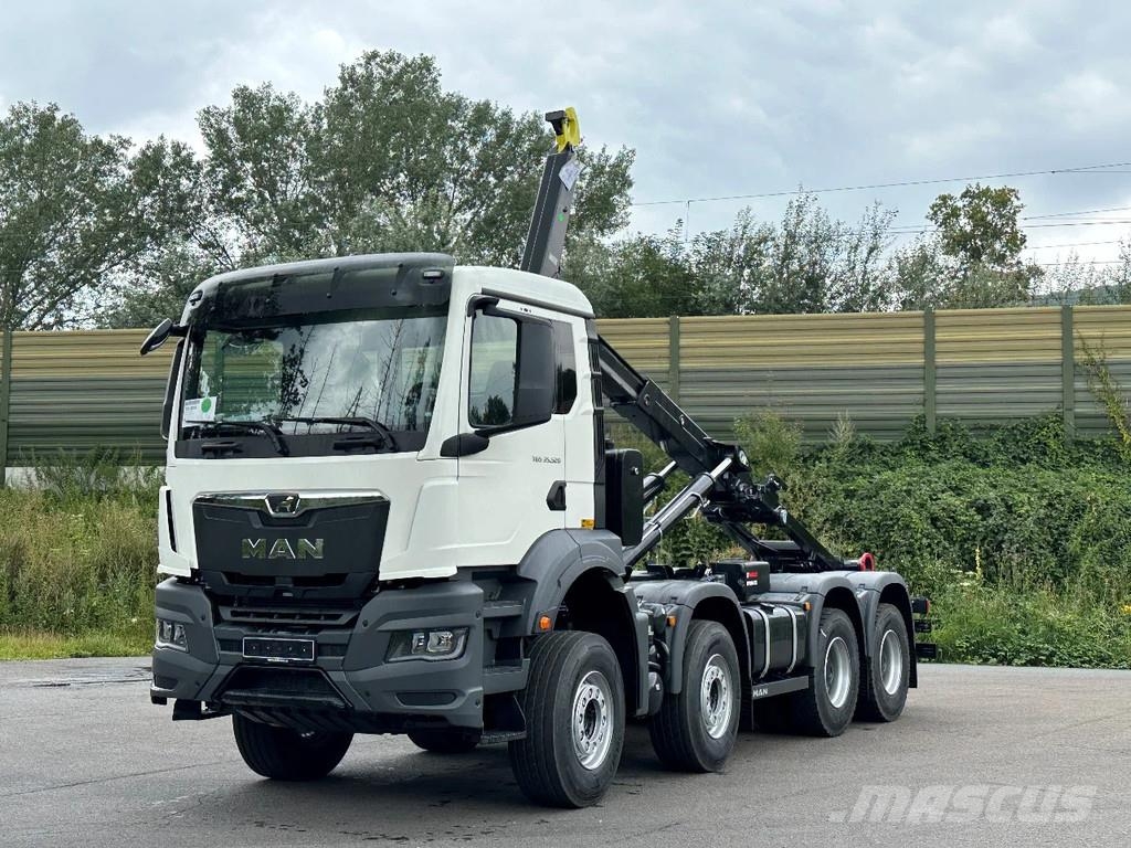 MAN TGS 35.480 MAN TGS 35.480 8x4 Euro6e Hiab MultLift 工程吊钩车
