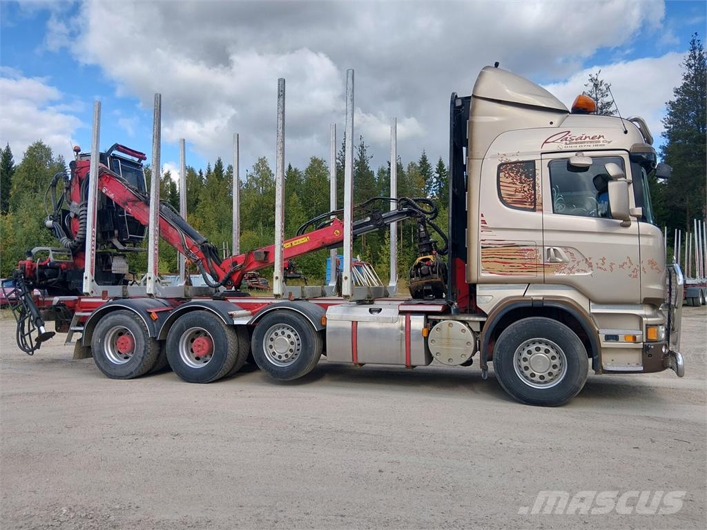 Scania R620 Transporte de madera