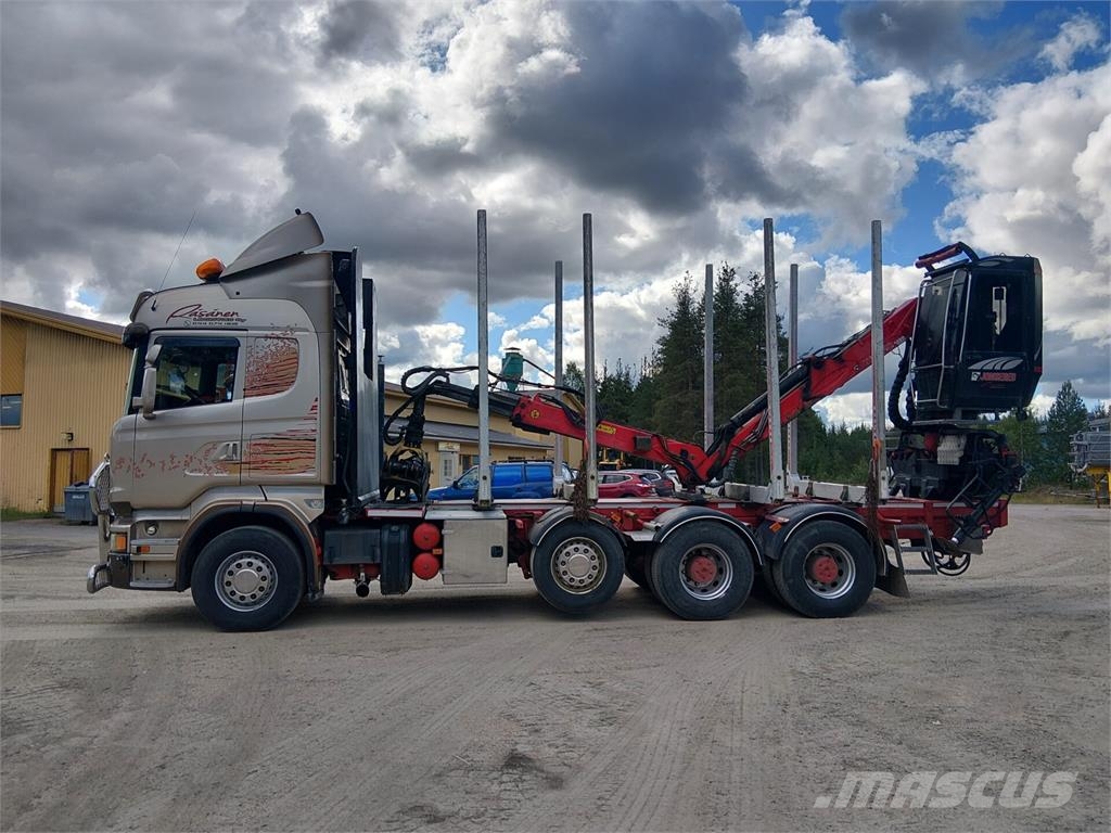 Scania R620 Transporte de madera