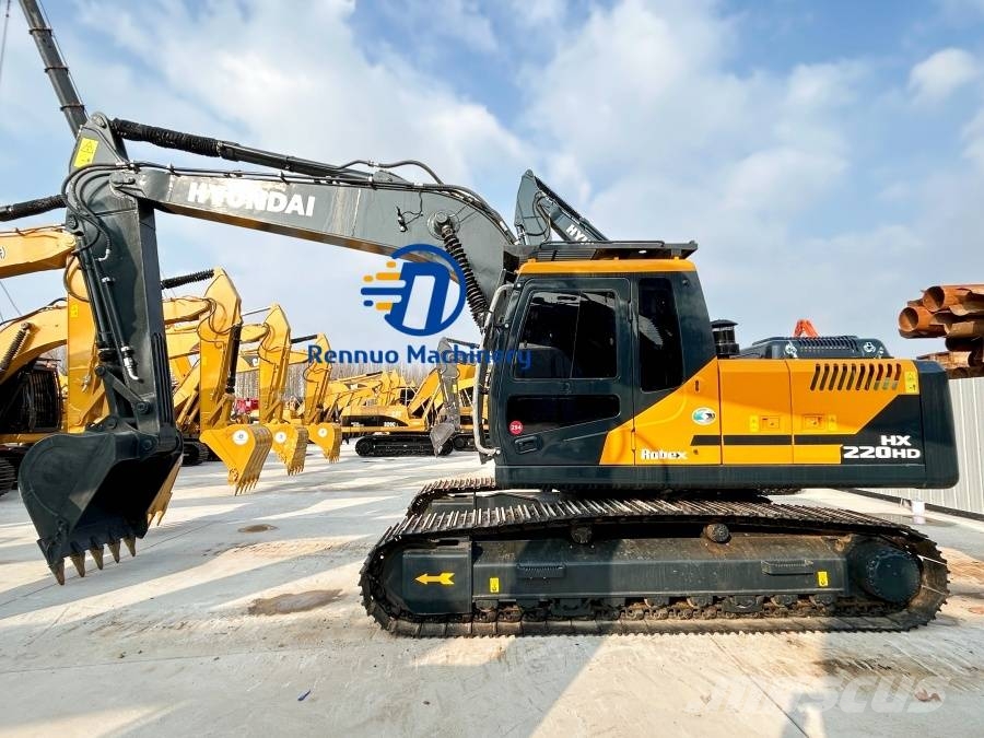 Hyundai HX220HD Gravemaskiner på larvebånd