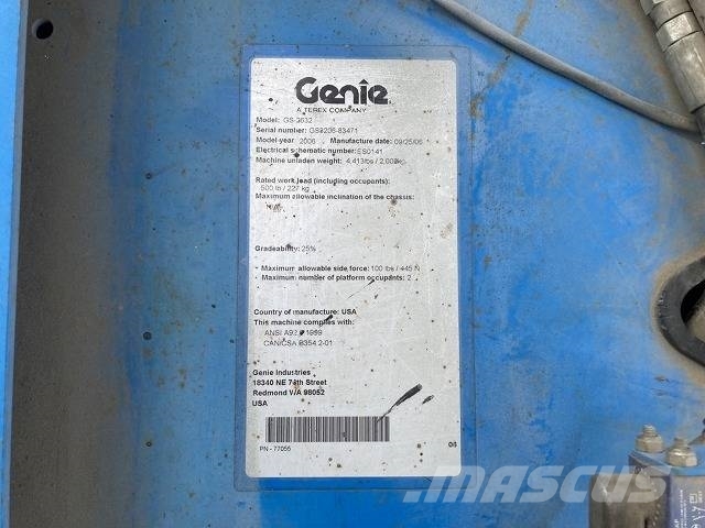 Genie GS 2632 Nožnicové zdvíhacie plošiny