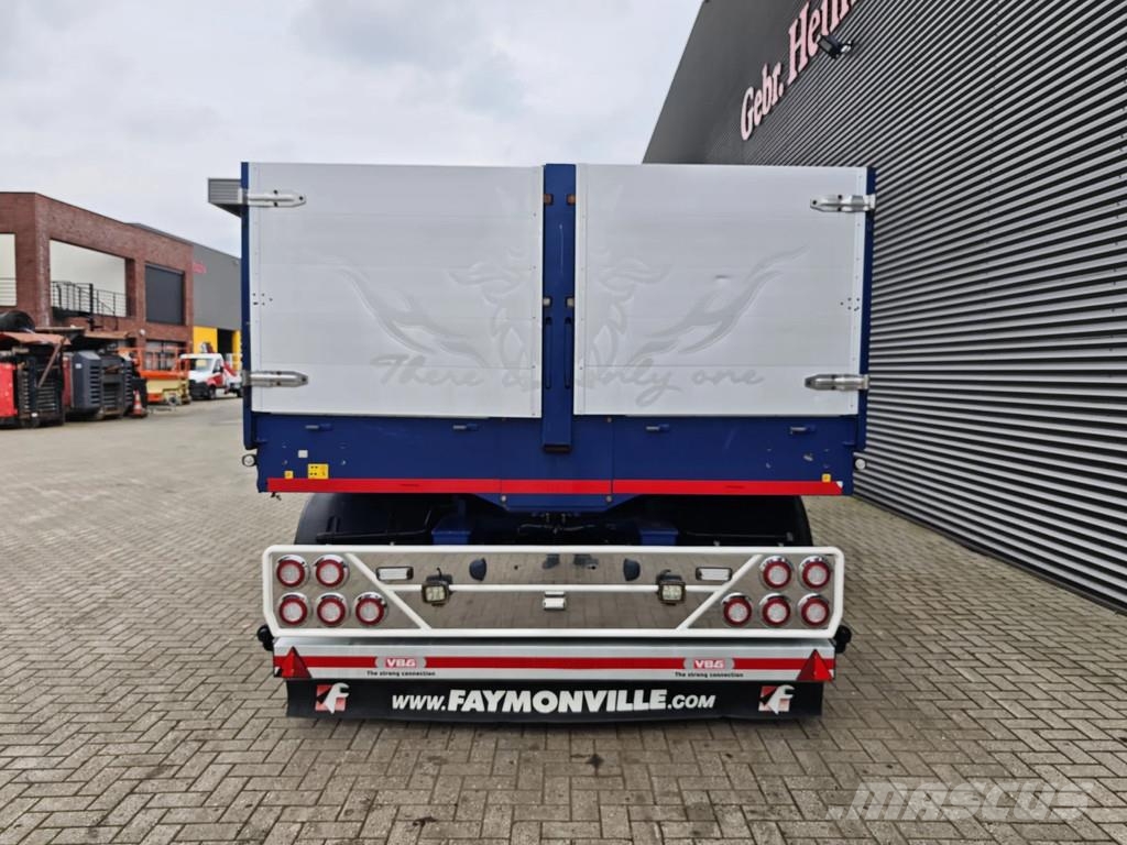 Faymonville F-S43-1AAF 2 x Extandable Powersteering 12 tons Ax Semirremolques de plataformas planas/laterales abatibles