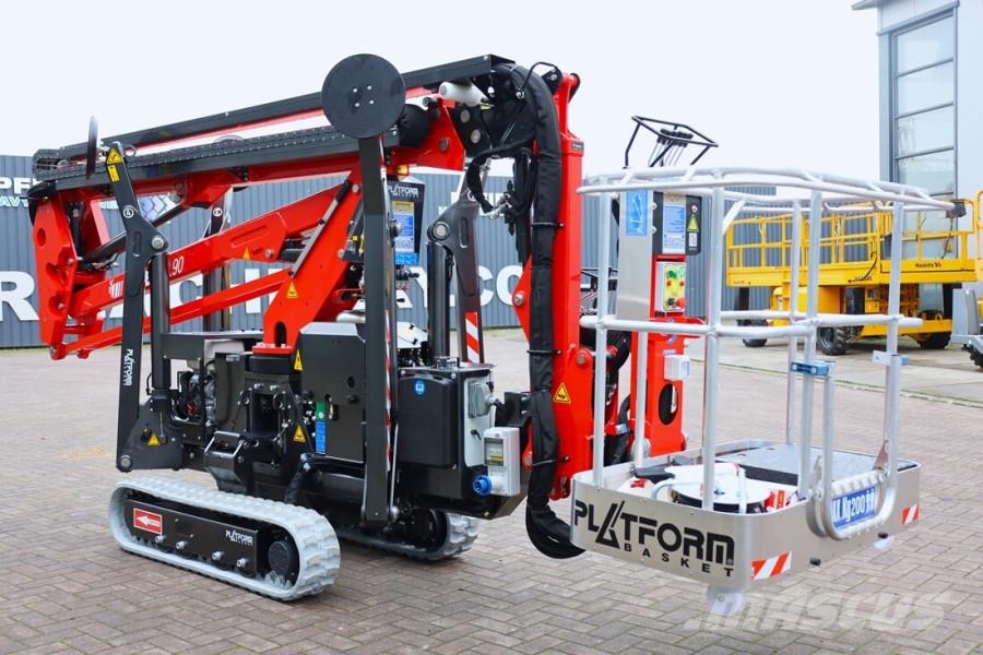 Platform Basket Spider 18.90 PRO CE Declaration, Valid inspection, Nacelles articulées
