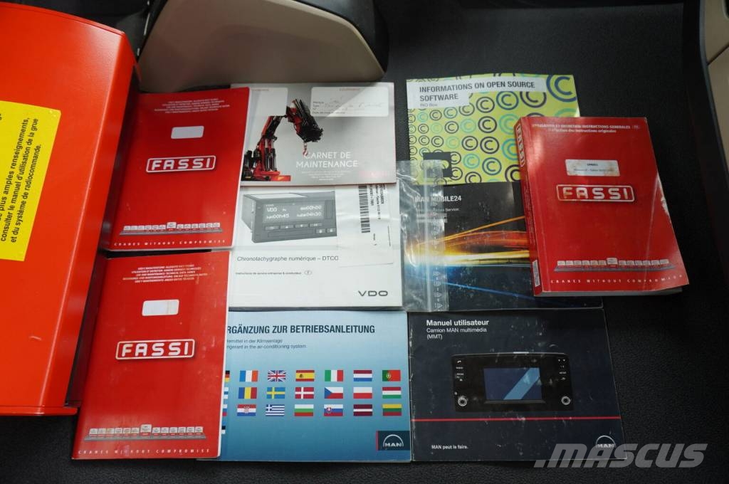 MAN TGS 26.420 6x4 / Fassi F215A.2.24 / remote control Kamioni sa otvorenim sandukom