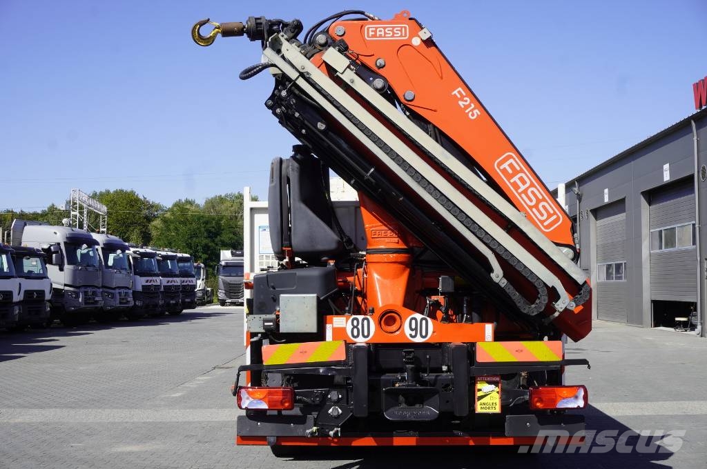 MAN TGS 26.420 6x4 / Fassi F215A.2.24 / remote control Kamioni sa otvorenim sandukom