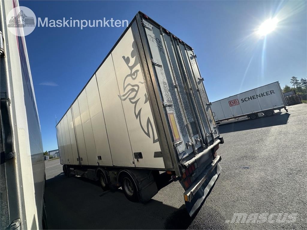 Närko S3HB11L61 Skåptrailer