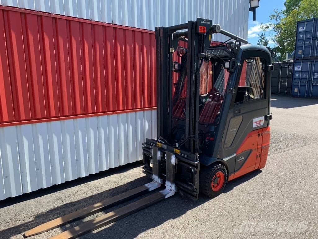 Linde E 16 C-02 Elektrische heftrucks