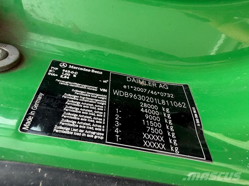 Mercedes-Benz Antos Vlakke laadvloer