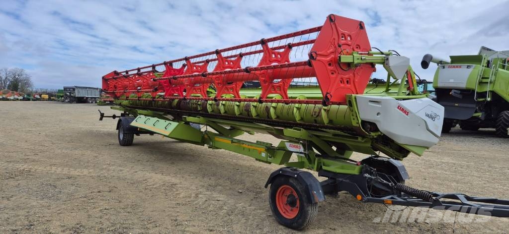 CLAAS Przystawka Vario 1230 + wózek Acessórios de ceifeiras debulhadoras