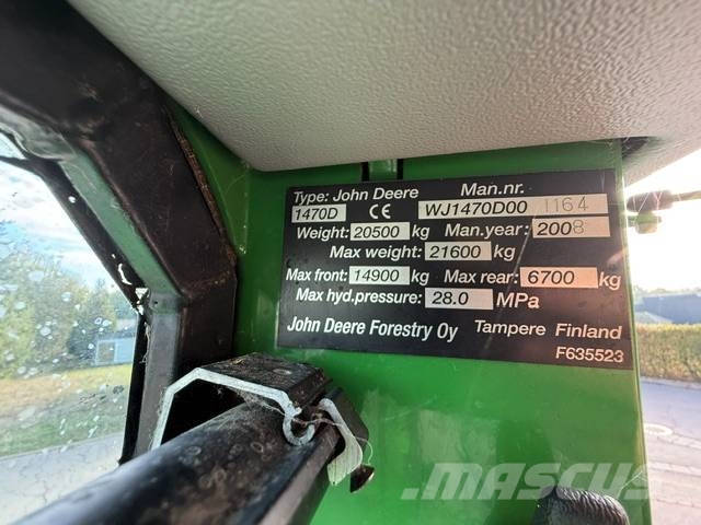 John Deere 1470 D Eco III Harversteri