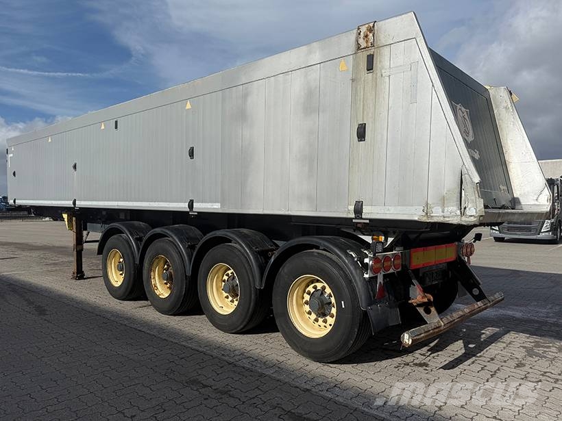 CMT 4 axle Tipper / Alukastenmulde Kipper Semirremolques bañera