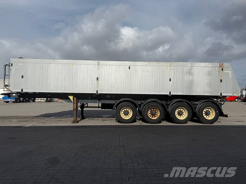 CMT 4 axle Tipper / Alukastenmulde Kipper Semirremolques bañera