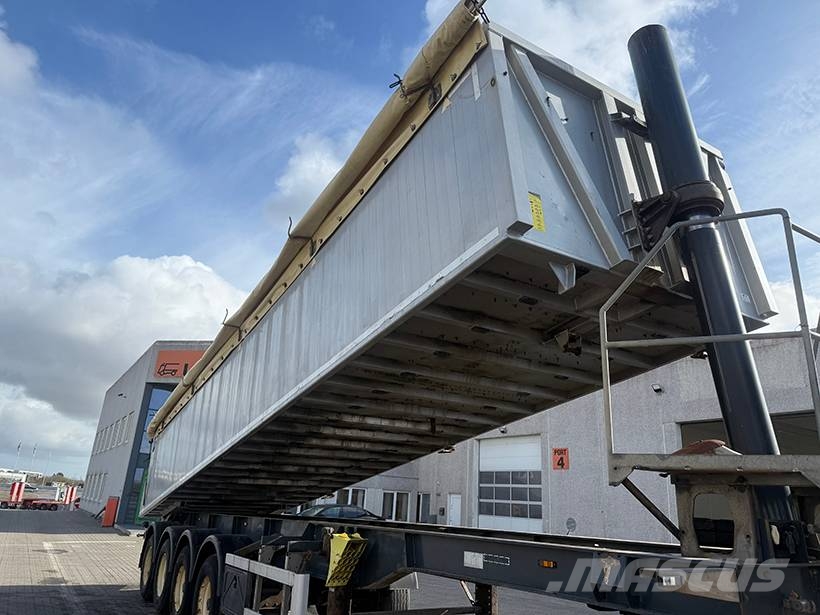 CMT 4 axle Tipper / Alukastenmulde Kipper Semirremolques bañera