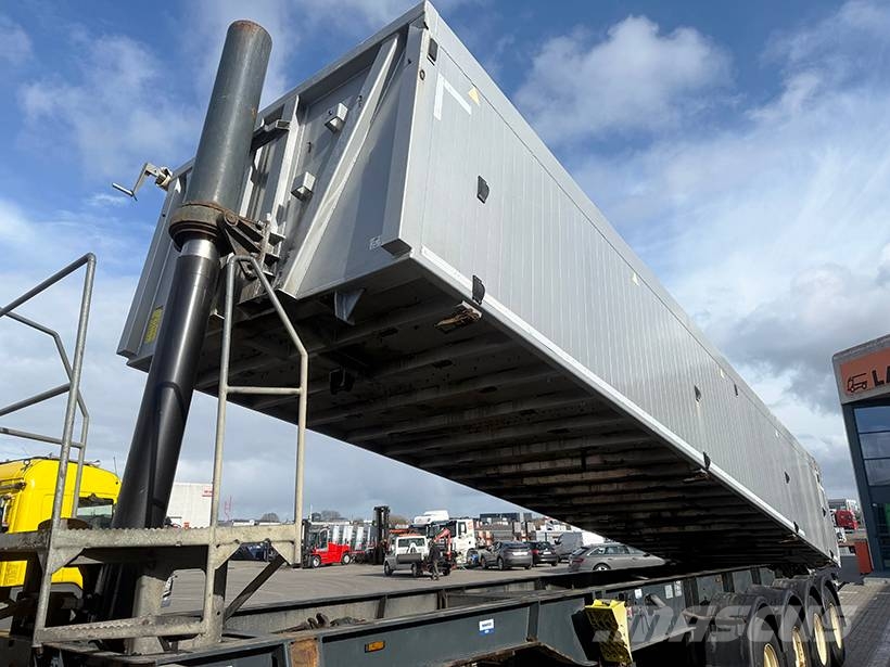CMT 4 axle Tipper / Alukastenmulde Kipper Semirremolques bañera