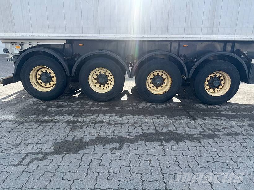CMT 4 axle Tipper / Alukastenmulde Kipper Semirremolques bañera