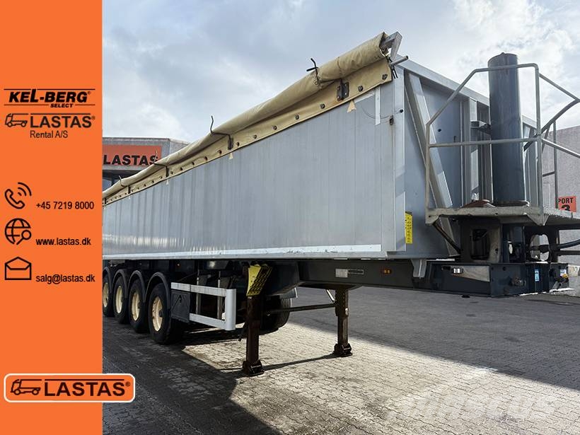 CMT 4 axle Tipper / Alukastenmulde Kipper Semirremolques bañera
