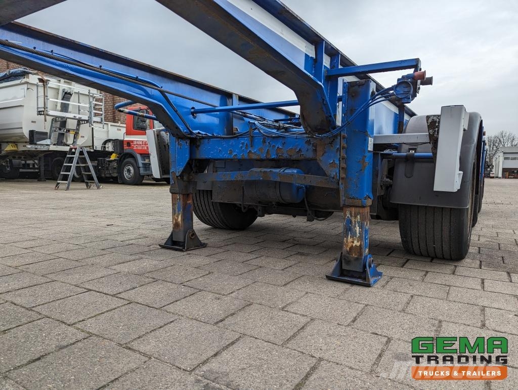 Renders ROC16.27 3-Assen SAF Disc Brakes - X-Steering - 30 Containerframe/Skiploader semi-trailers