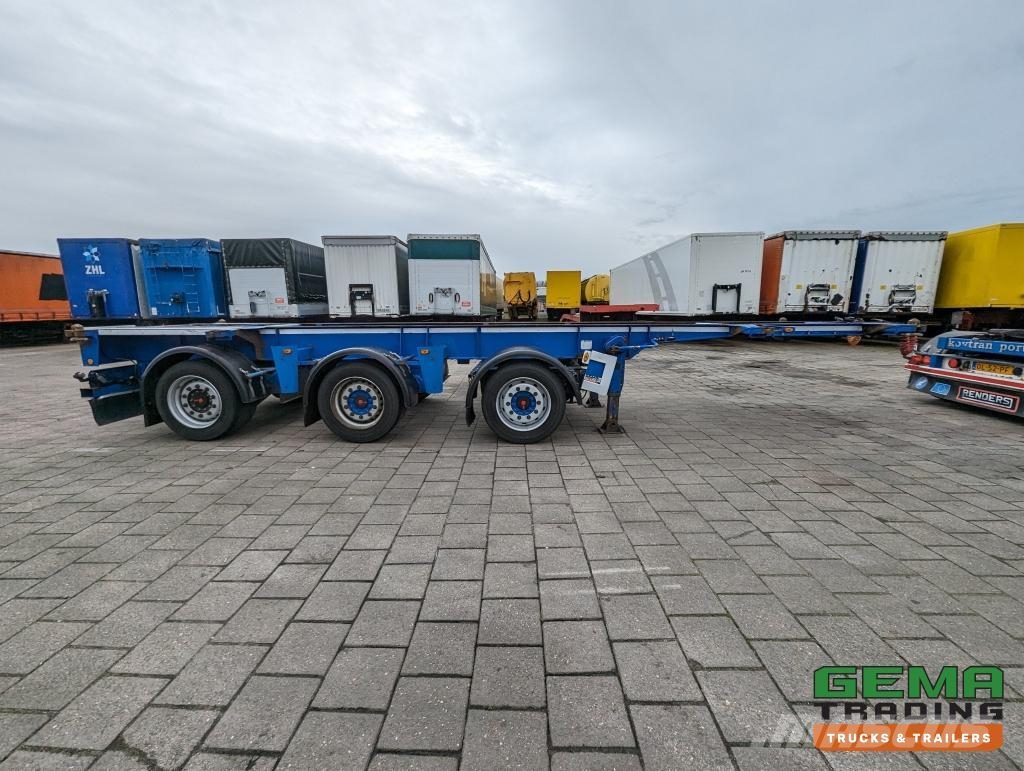 Renders ROC16.27 3-Assen SAF Disc Brakes - X-Steering - 30 Containerframe/Skiploader semi-trailers