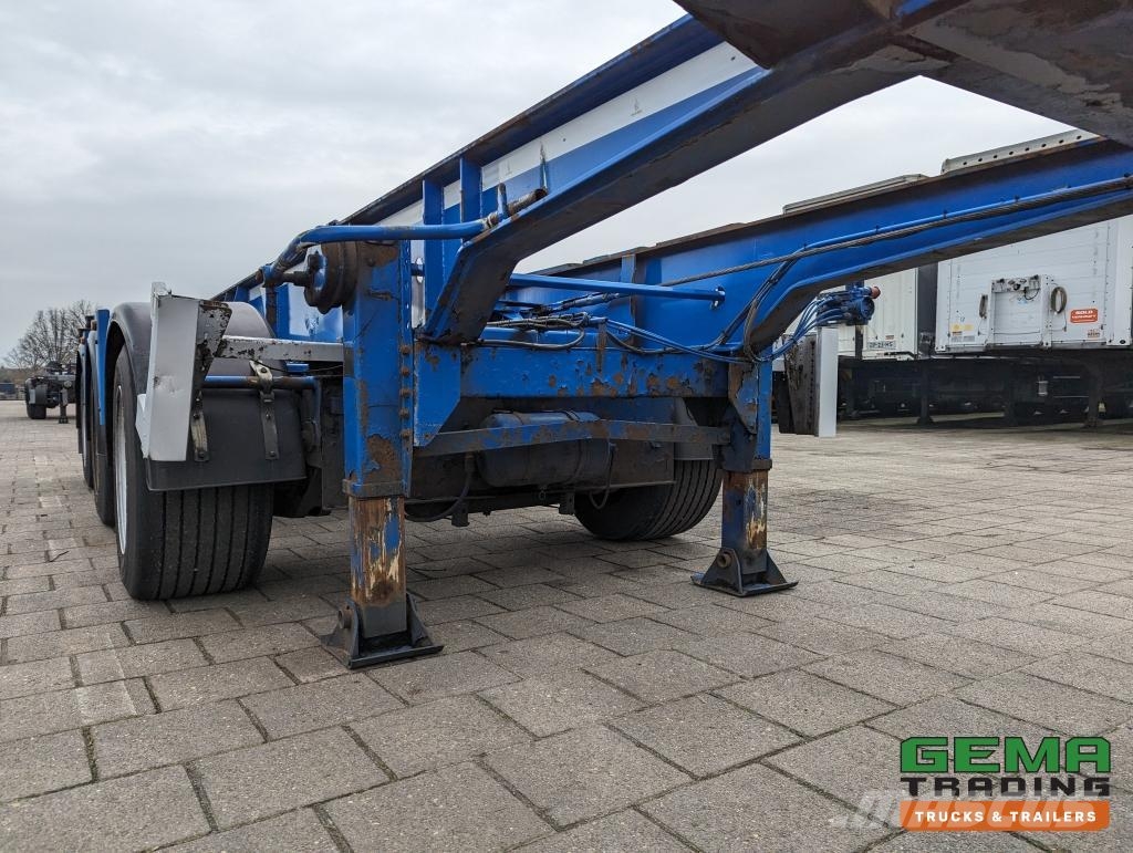 Renders ROC16.27 3-Assen SAF Disc Brakes - X-Steering - 30 Containerframe/Skiploader semi-trailers