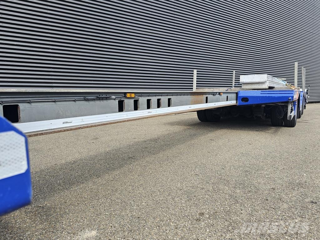 MAX Trailer F-S43-1AAF / EXTENDABLE / WHEEL WELL / RADMULDEN Låg lastande semi trailer