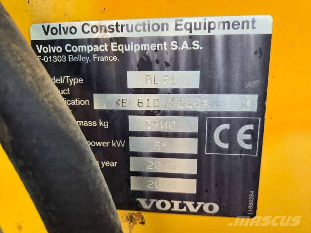 Volvo BL 61 Retrocargadoras