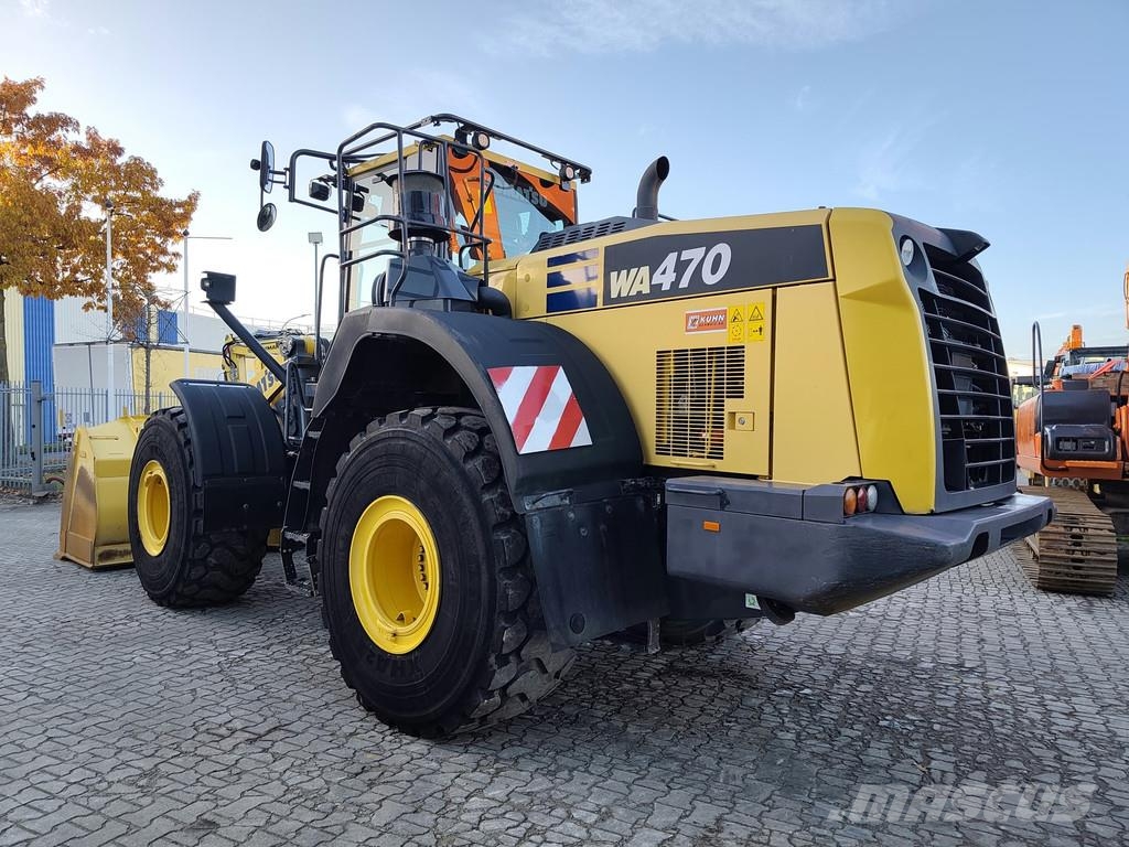 Komatsu WA 470-8 . Pyöräkuormaajat
