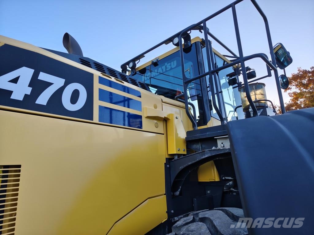 Komatsu WA 470-8 . Pyöräkuormaajat